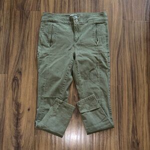 LOFT Olive Skinny Pants